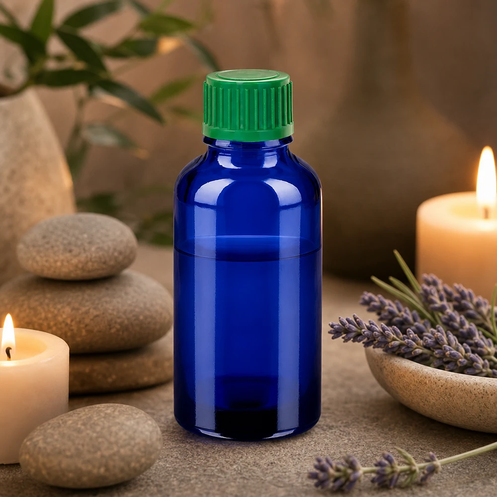 30ml druppelflacon van stevig glas met gestandaardiseerd UT18/30 sluitsysteem