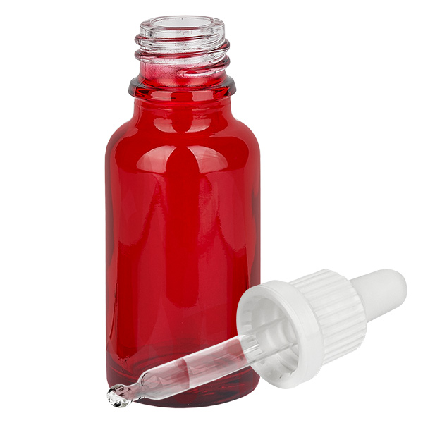 20ml pipetfles wit OV RedLine UT18/20 20ml pipetfles wit OV RedLine UT18/20