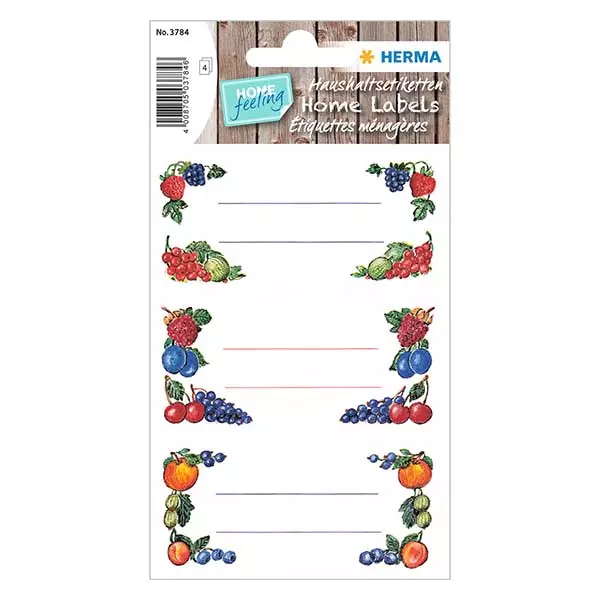 Keuken etiketten "Bessen" (12 stickers) Keuken etiketten "Bessen" (12 stickers)