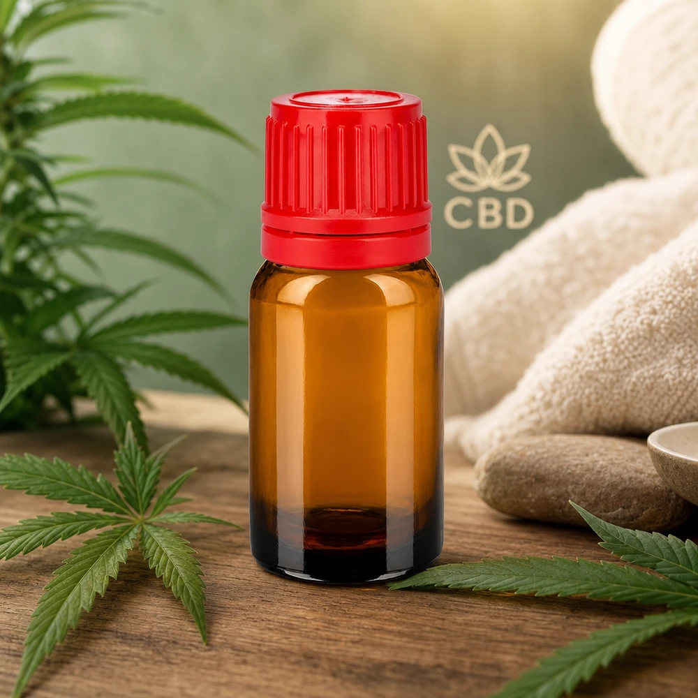Laboratoriumgeteste glazen fles van 10 ml met 11 mm schroefdraad, ideaal voor natuurlijke cosmetica en essences