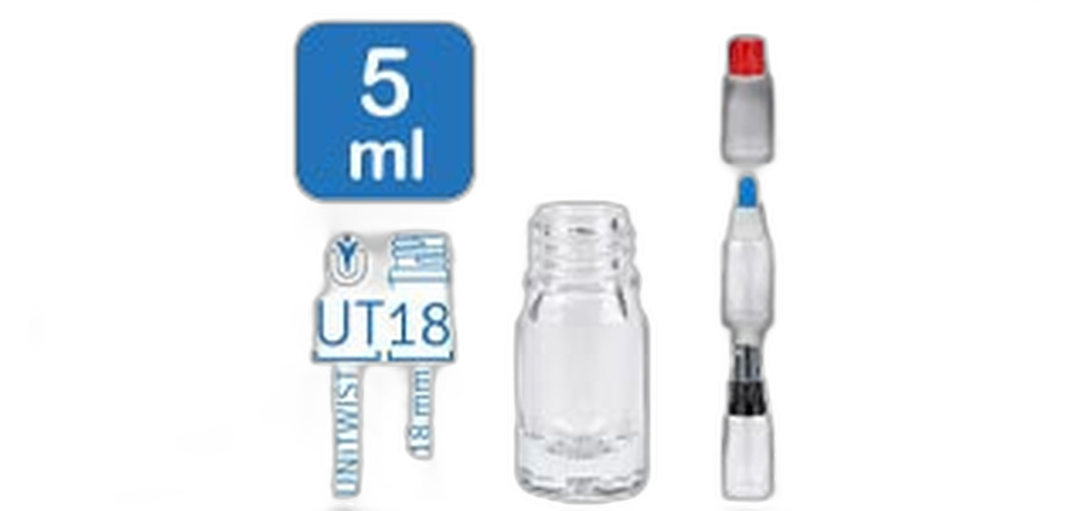 5ml ClearLine apothekersflacons UT18