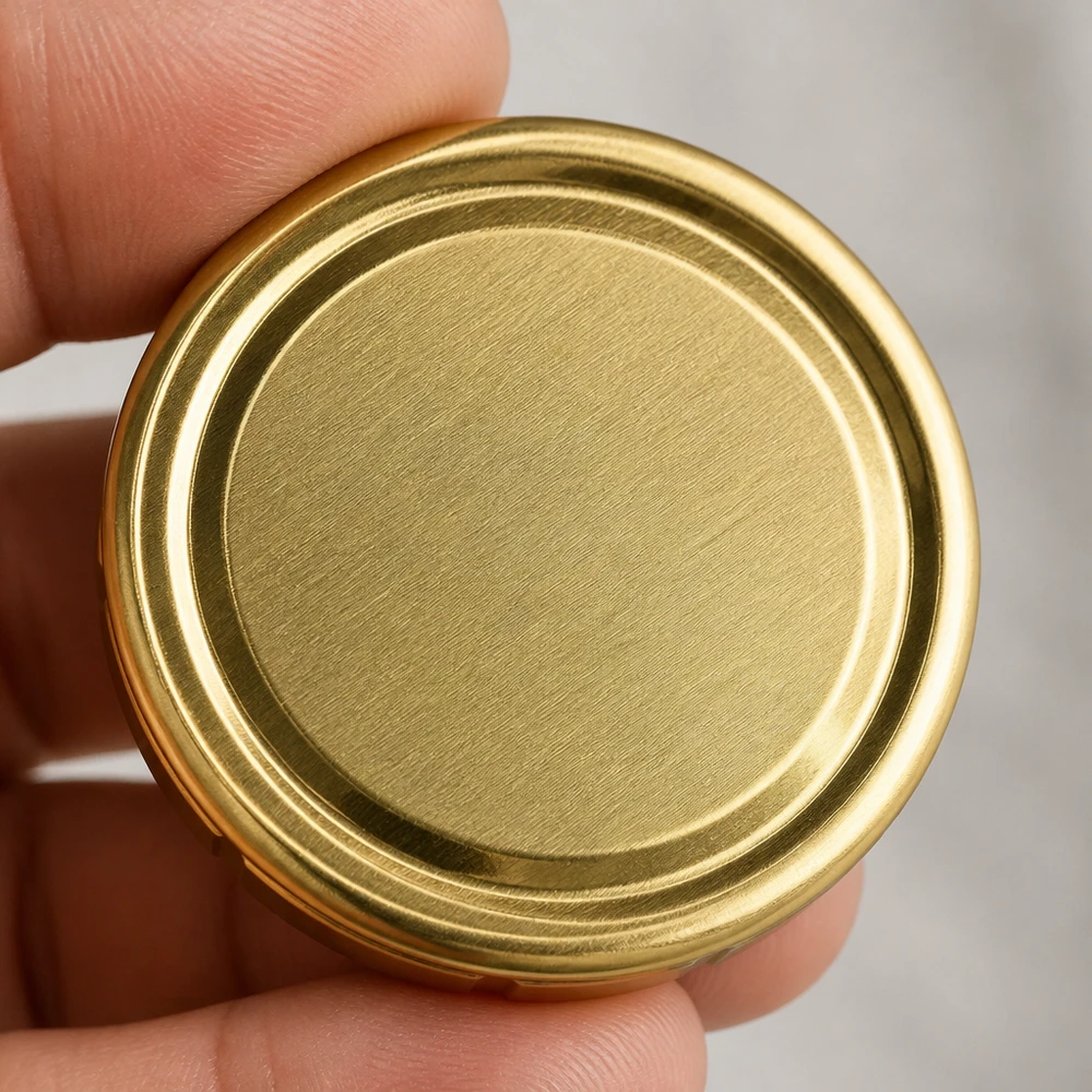 Vingergreep voor ronde gouden schroefdop TO58 UNiTWIST BPA-NI BioSeal 58 mm