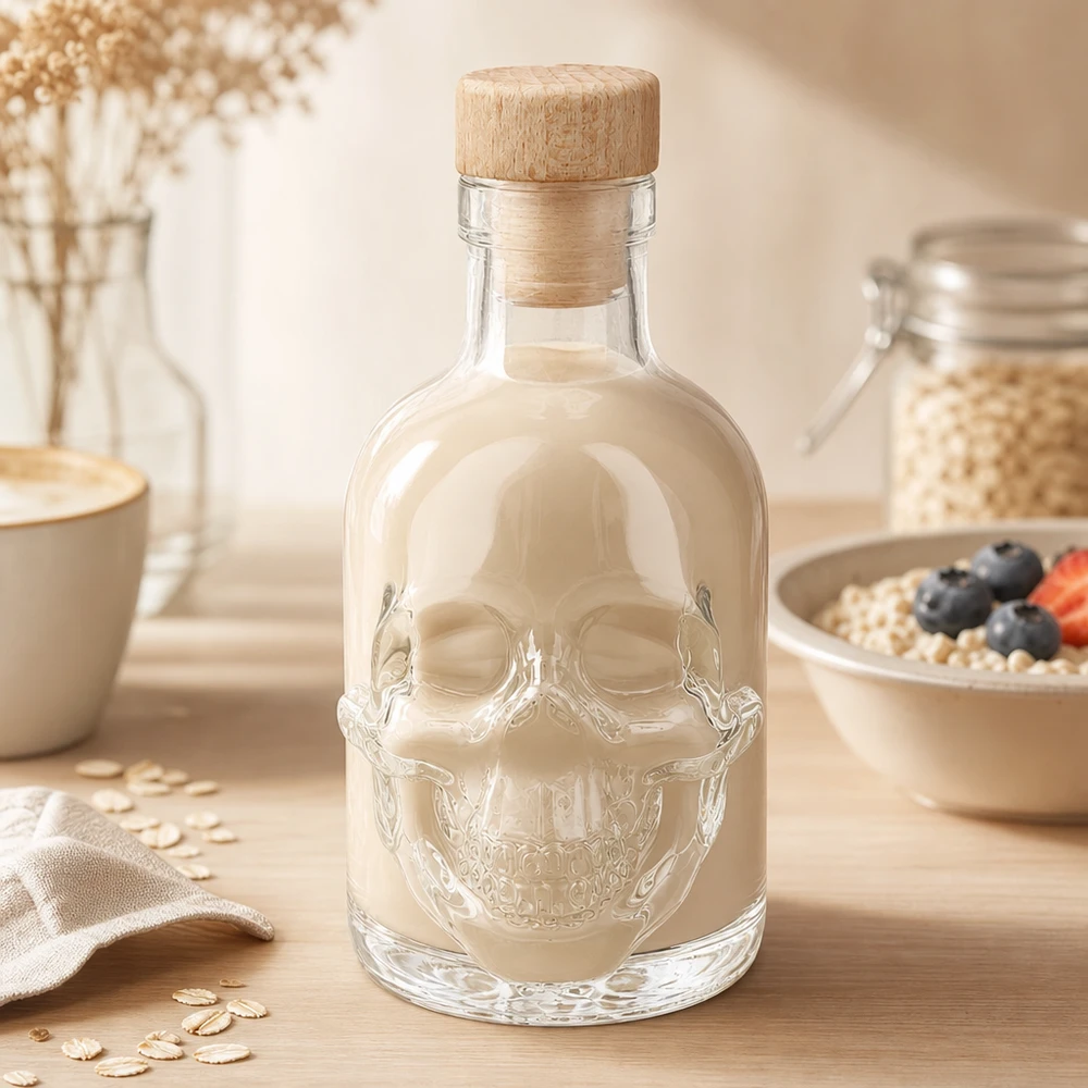 200 ml glazen fles Jack met houten kurk UNiTWIST®