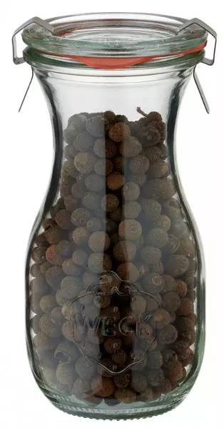 Idee voor een glazen kruidenpotje: Glazen WECK sapfles 290 ml