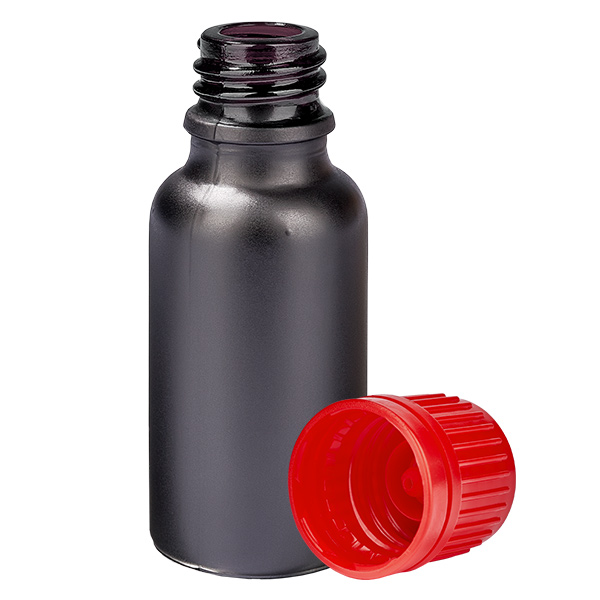 20ml fles 11mm SV rood OV BlackLine UT18/20 20ml fles 11mm SV rood OV BlackLine UT18/20