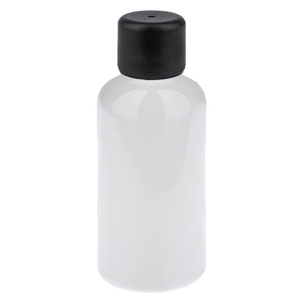 50 ml fles 6 mm schroefdop zwart standaard WhiteLine UT18/50 50 ml fles 6 mm schroefdop zwart standaard WhiteLine UT18/50