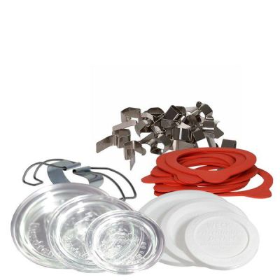 WECK klemmen, rubbers, potdeksels, vershouddeksels
