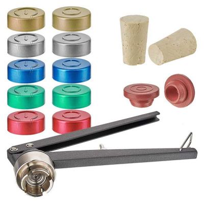 Doppen voor injectieflessen (20mm opening)