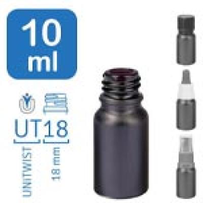 10ml BlackLine apothekersflacons UT18