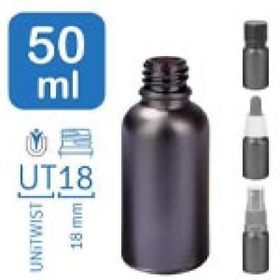 50ml BlackLine apothekersflacons UT18