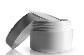 Afgeronde cosmetische potten Softline