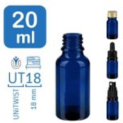 20ml BlueLine apothekersflacons UT18