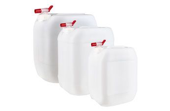 Jerrycan met aftapkraan
