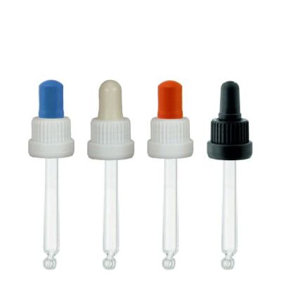 Schroefdoppen 18mm - met pipet